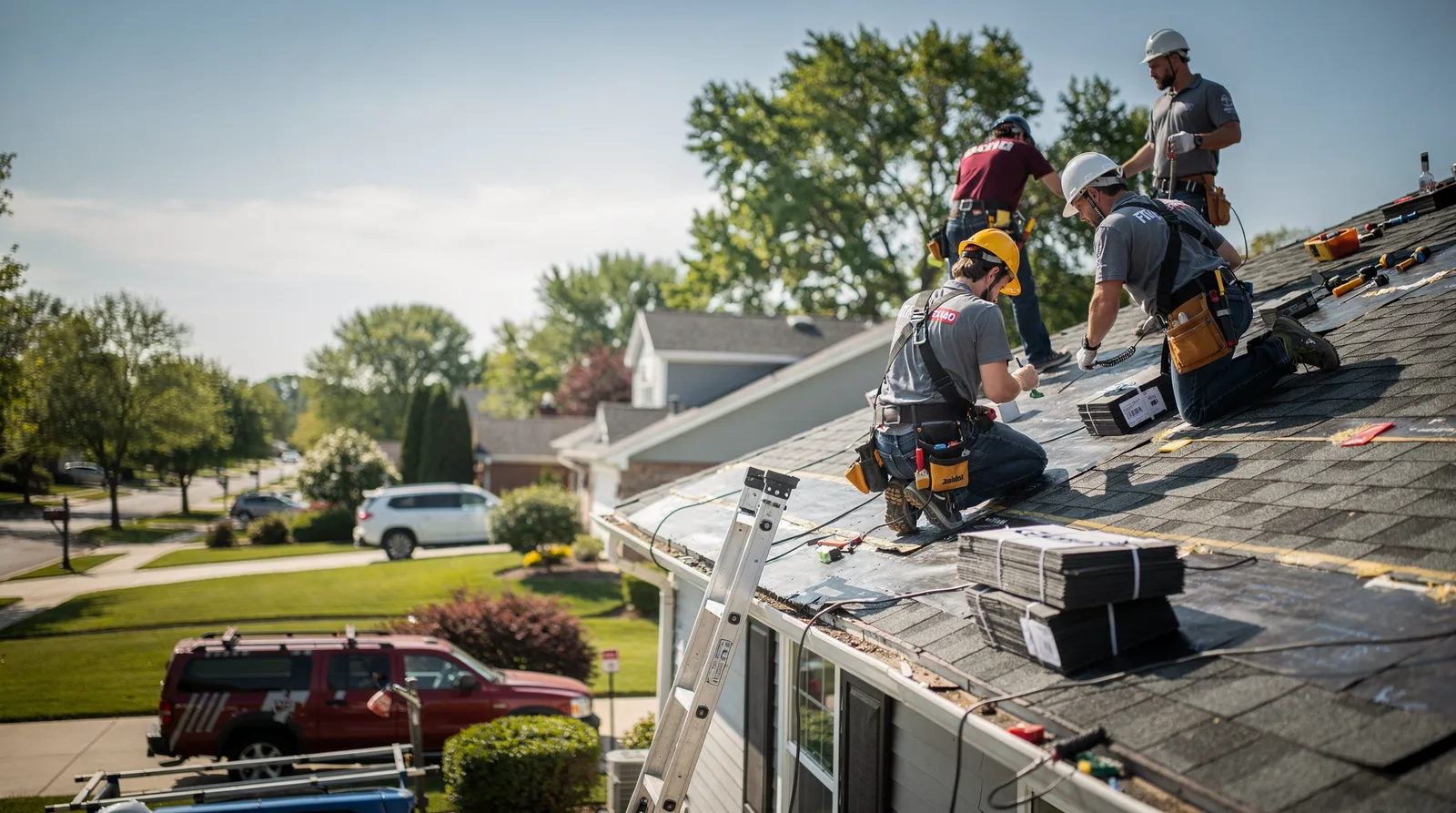 Roof Repair in Evanston, IL around you